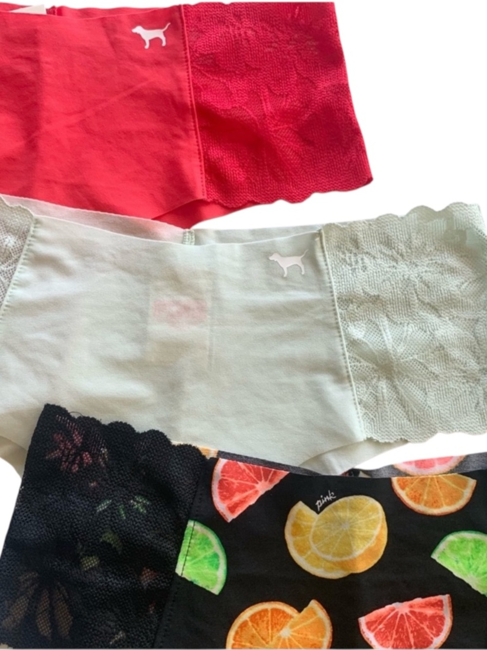Victoria’s Secret 3pk Cheekster Panties Lot of 3 Small New - Picture 2 of 5